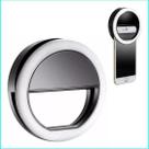 Luz De Selfie Ring Light Anel Led Flash Celular Recarregável
