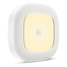 Luz de sensor de movimento branca/álamo, 17 cm, alimentada por bateria, 300LM