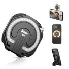 Luz de telefone LED recarregável Selfie Light WUBEN E1 preta Luz de telefone LED recarregável Selfie Light WUBEN E1 preta
