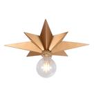 Luz de teto Airposta 41 cm Gold Star Vintage Metal Luz de teto Airposta 41 cm Gold Star Vintage Metal