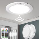 Luz de teto Ktpugorn Sensor de movimento recarregável de 5 cores Luz de teto Ktpugorn Sensor de movimento recarregável de 5 cores