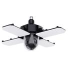 Luz de teto LED elétrica Feit para garagem com câmera, luz de garagem de segurança inteligente WiFi 2,4 GHz, base E26 aparafusada, sensor de movimento, áudio bidirecional, notificações de movimento de vídeo, 12.000 lúmens, regulável em 5.000 K