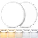 Luz de teto LED embutida GoBright 30cm 3200LM 24W 5 cores