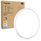 Luz de teto LED embutida Hepside 12" 24W regulável