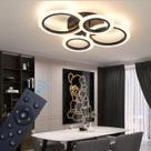 Luz de teto LED moderna Shine LUEST 34W 110V regulável Luz de teto LED moderna Shine LUEST 34W 110V regulável