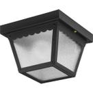 Luz de teto Progress Lighting P5727-31 19 cm de diâmetro. Preto fosco