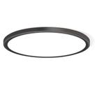 Luz de teto WKONCLDY 12" 3200lm 5000K 28W preta 110V Luz de teto WKONCLDY 12" 3200lm 5000K 28W preta 110V