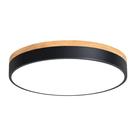 Luz de teto Yiisem Dimmable Wood 40cm 36W 110V