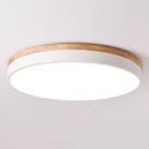 Luz de teto Yiisem Wood LED 40cm 24W AC110V-265V