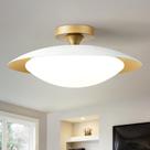 Luz de teto YURNYQ 40cm Dimmable 5CCT Acrylic Shade