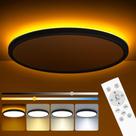 Luz de teto zemty 30cm LED 24W 2400lm com luz noturna 1800K