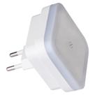 Luz de Tomada LED Quadrada Bivolt Ideal p/ Quartos Infantis
