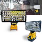 Luz de trabalho LED byczone sem fio para bateria Dewalt 20V 90W Luz de trabalho LED byczone sem fio para bateria Dewalt 20V 90W