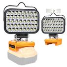 Luz de trabalho LED Fiihio para bateria DeWalt 20V 108W 5400LM