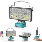 Luz de trabalho LED LIVOWALNY 9000LM 90W sem fio para Makita 18V Luz de trabalho LED LIVOWALNY 9000LM 90W sem fio para Makita 18V