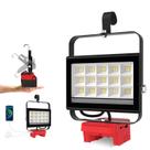 Luz de trabalho LED sem fio T-sunicem 18V 60W 6000LM USB