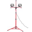 Luz de trabalho LED VEVOR 5000 lúmens com suporte de tripé ajustável