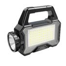 Luz de trabalho solar LED COB Lanterna recarregável portátil