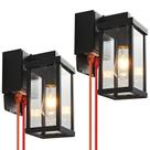 Luz de varanda JOKAONOTL Dusk to Dawn 30 cm à prova d'água 2 GFCI