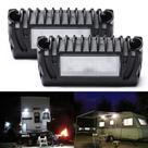 Luz de varanda LED MICTUNING 12V 750LM RV Exterior Pacote com 2 Luz de varanda LED MICTUNING 12V 750LM RV Exterior Pacote com 2