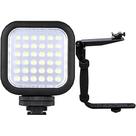 Luz de vídeo LED Digital Compact + Flash Bracket Teds