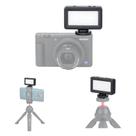 Luz de vídeo LED KIWIFOTOS Mini para Sony ZV-E10 II ZVE10 ZV-1F Luz de vídeo LED KIWIFOTOS Mini para Sony ZV-E10 II ZVE10 ZV-1F