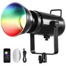 Luz de vídeo LED NEEWER 200W RGBWW COB 2500K-7500K com difusor