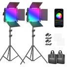 Luz de vídeo LED NEEWER 660 PRO RGB 50W regulável em duas cores