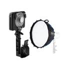 Luz de vídeo LED RGB Amaran Ray 60c com softbox de 60 cm Luz de vídeo LED RGB Amaran Ray 60c com softbox de 60 cm