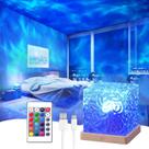 Luz do projetor Ocean Wave Growalleter Luminorthe Cube Lamp