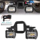 Luz elétrica BESTZHEYU 4" 60W LED Tow Hitch Backup Light