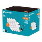 Luz embutida EcoSmart LED integrada de 6 polegadas branca (pacote com 4)