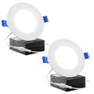 Luz embutida Sunco Lighting 4" Slim Dimmable 10W 5000K Luz embutida Sunco Lighting 4" Slim Dimmable 10W 5000K