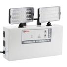 Luz Emergência Com Led 2000 Lúmens Ba255 Unitel