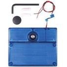 Luz estroboscópica Elk SL1B 12VDC azul à prova de intempéries com garantia Luz estroboscópica Elk SL1B 12VDC azul à prova de intempéries com garantia