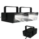 Luz estroboscópica ENUOLI 32 LED Mini White para festa de Halloween x2