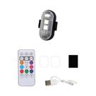 Luz Estroboscópica LED Sem Fio Multimodo De 8 Cores Com Carregamento USB Para Moto, Carro E Luz Estroboscópica LED Sem Fio Multimodo De 8 Cores Com Carregamento USB Para Moto, Carro E