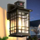 Luz Exterior con Sensor de Movimiento Kondras Bronce E26 29x19 cm 120V