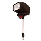 Luz halógena LED Spotlight Gobee Stanchion Mount Luz halógena LED Spotlight Gobee Stanchion Mount