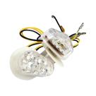 Luz Indicadora De Sinal De Direção LED Universal Para Motocicletas, 2 Peças, Para Kawasaki ZZR ZX6R
