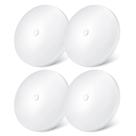 Luz interior GZV RV LED Ceiling Puck Light, pacote com 4 unidades, 11 cm, 12 V