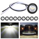 Luz LED Clearance Light 10 peças de 3/4 polegadas redonda para veículo Luz LED Clearance Light 10 peças de 3/4 polegadas redonda para veículo