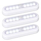 Luz LED com sensor de movimento 7" STAR-SPANGLED, 3 unidades, a pilha