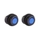 Luz LED de carro iluminada e desligada Toggle Rocker Switch 12V