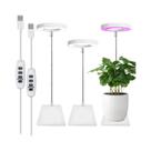 Luz LED De Crescimento De Plantas Ajustável De Espectro Completo Com Temporizador De 3, 9 E 12 Luz LED De Crescimento De Plantas Ajustável De Espectro Completo Com Temporizador De 3, 9 E 12