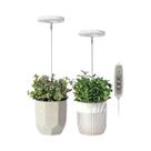Luz LED De Crescimento De Plantas Com Espectro Completo Ajustável Para Uso Interno Com Timer De