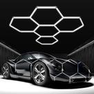 Luz LED de garagem Dimgogo Hexagon 17280LM 6500K 144W IP54
