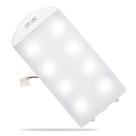 Luz LED de reposição Emnrod para geladeira Whirlpool e Maytag Luz LED de reposição Emnrod para geladeira Whirlpool e Maytag