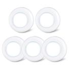 Luz LED de toque STAR-SPANGLED 7 cm branca fria, kit com 5 unidades Luz LED de toque STAR-SPANGLED 7 cm branca fria, kit com 5 unidades