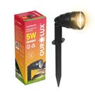 Luz Led Espeto Jardim Prova Dágua Grama Bivolt Branco Quente